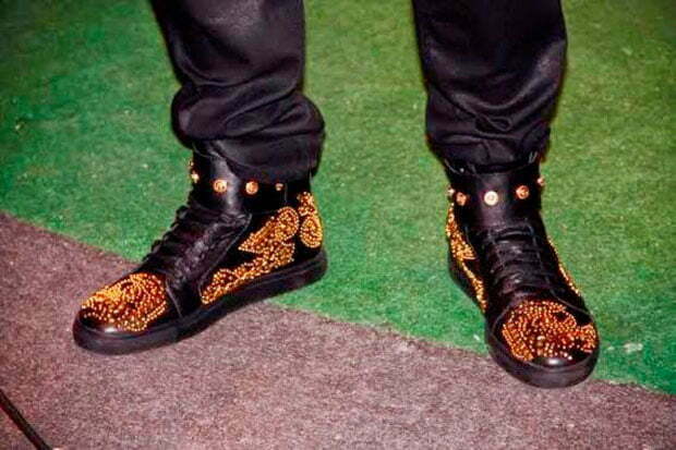 2face-chaussures-or 2