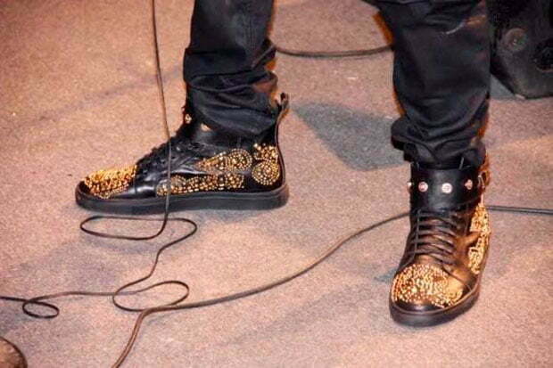 2face-chaussures-or 3