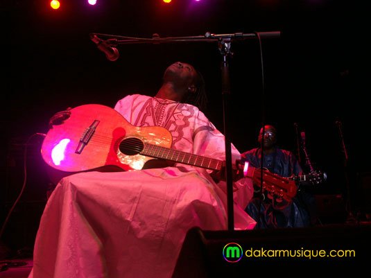 concert de Baaba Maal du 31 mars 2009 à l'Institut Français de Dakar