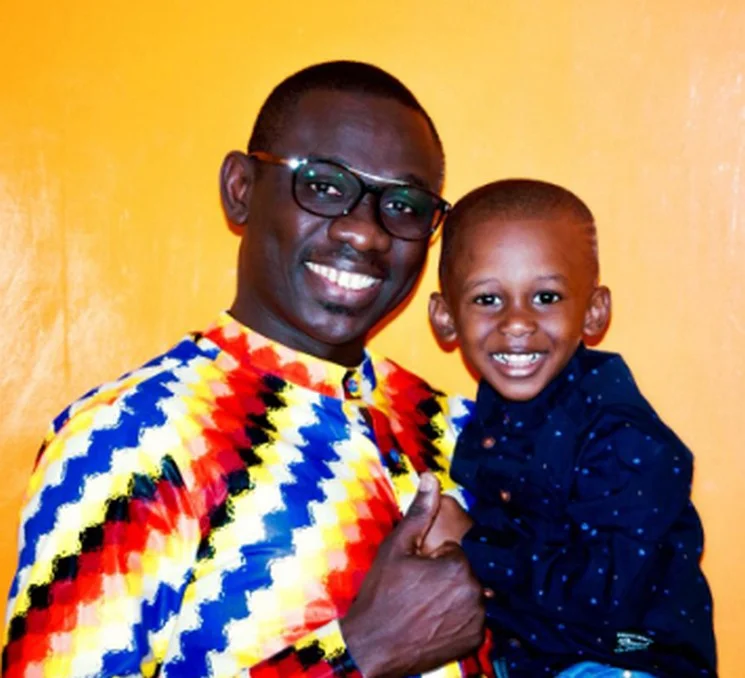 pape diouf et son fils