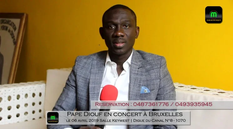 Pape diouf concert bruxelles