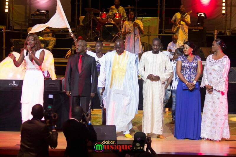 Concert Coumba Gawlo Seck au Grand théâtre de Dakar le 21 mars 2015.