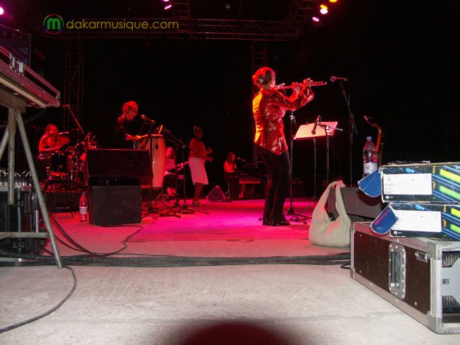 concert du Metiswing du mardi 14 avril 2009 à l'Institut Français de Dakar