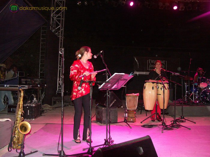 concert du Metiswing du mardi 14 avril 2009 à l'Institut Français de Dakar