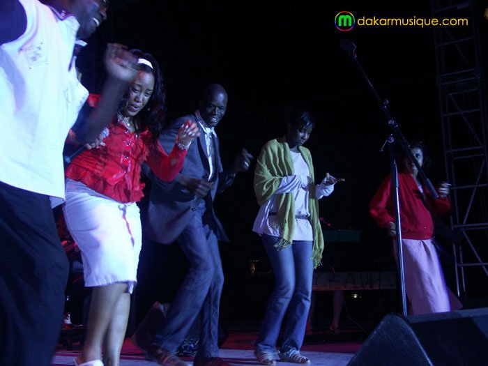 concert du Metiswing du mardi 14 avril 2009 à l'Institut Français de Dakar