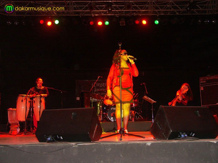 concert du Metiswing du mardi 14 avril 2009 à l'Institut Français de Dakar