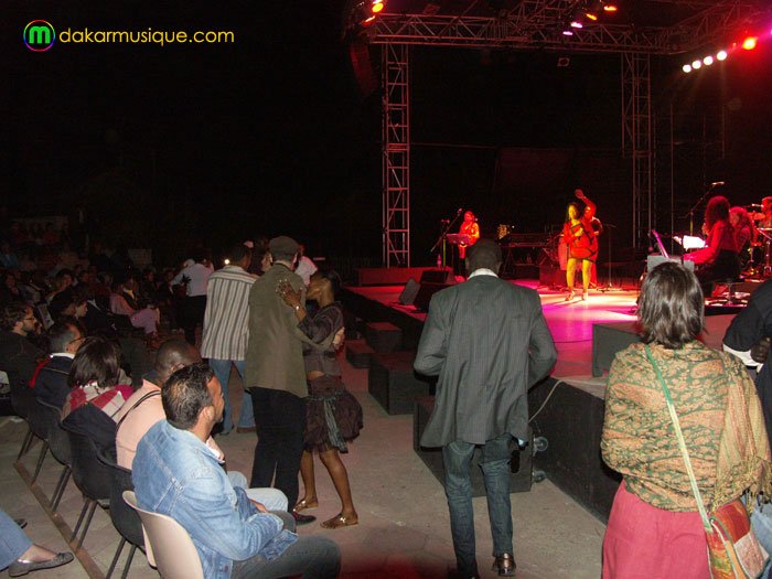 concert du Metiswing du mardi 14 avril 2009 à l'Institut Français de Dakar