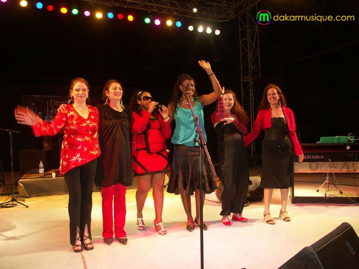 concert du Metiswing du mardi 14 avril 2009 à l'Institut Français de Dakar