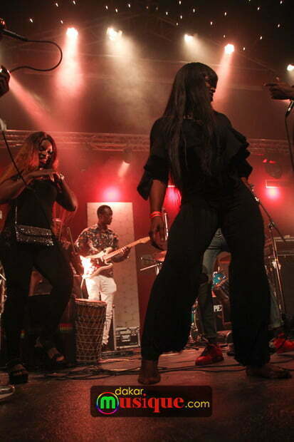 première partie concert Titi au Dock Haussmann avec le groupe Soralé, Déesse Major, Mame Goor et Salam Diallo