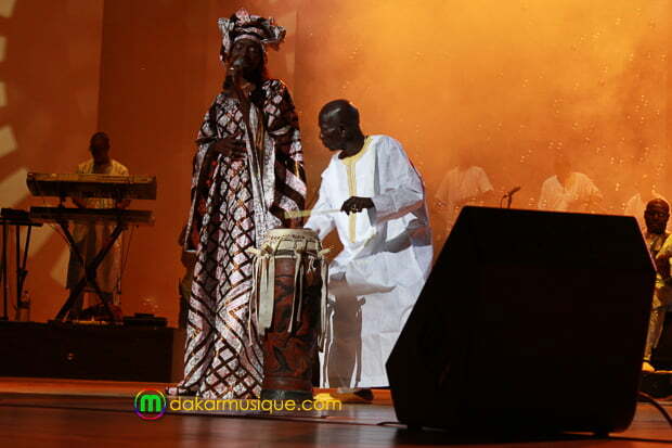 Doudou Ndiaye Rose à L'Anniversaire de Coumba Gawlo Seck au Grand Théâtre en 2013.