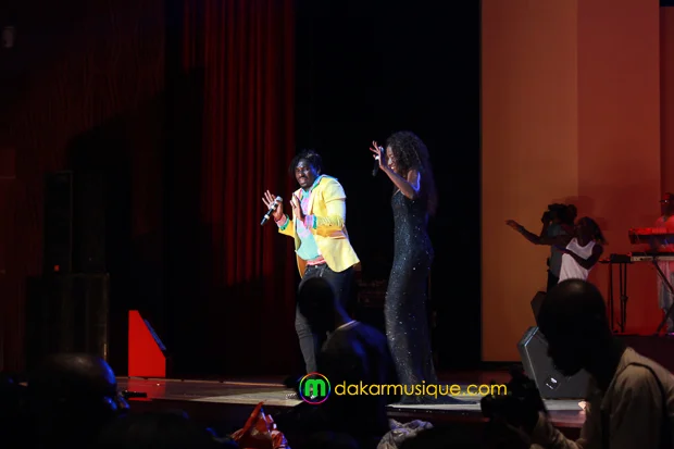 Pape Ndiaye Thiopet à l'Anniversaire de Coumba Gawlo Seck au Grand Théâtre en 2013.