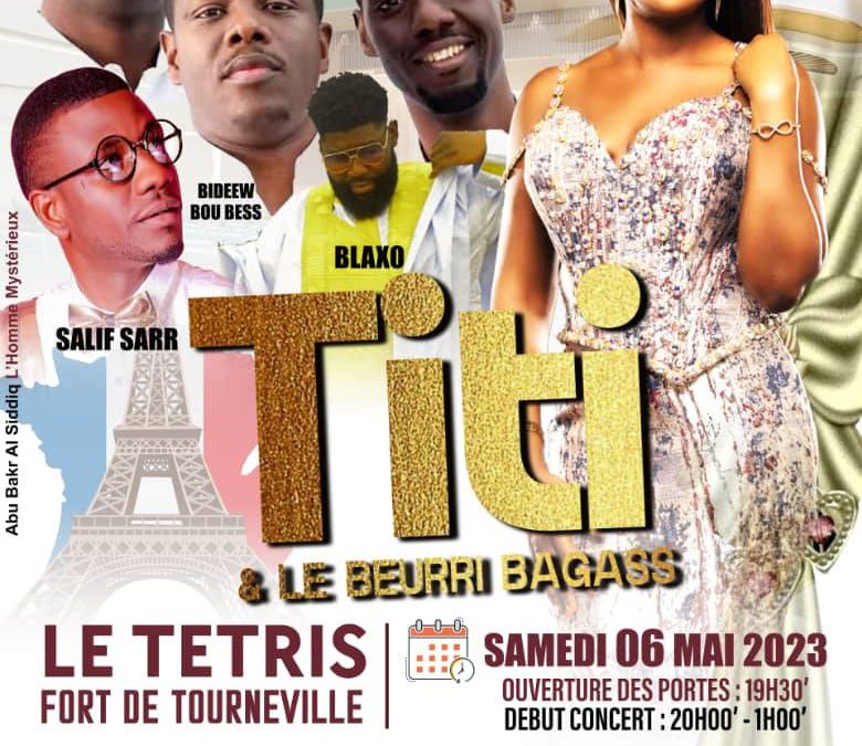 Titi et son groupe Le Beurri Bagass, le groupe Bideew Bou Bess attendus au Havre le 6 mai 2023 pour concert exceptionnel.
