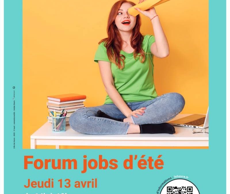 Forum jobs saisonniers le 13 avril 2023 à l’Hôtel de ville du Havre.