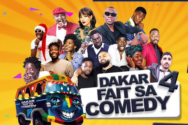 DAKAR FAIT SA COMEDY : Un festival en expansion pour les talents comiques locaux et internationaux.