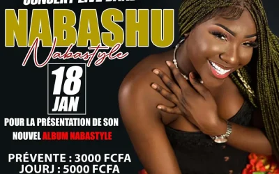 Nabashu en live à Dakar : Découvrez « Nabastyle » le 18 janvier 2025 !