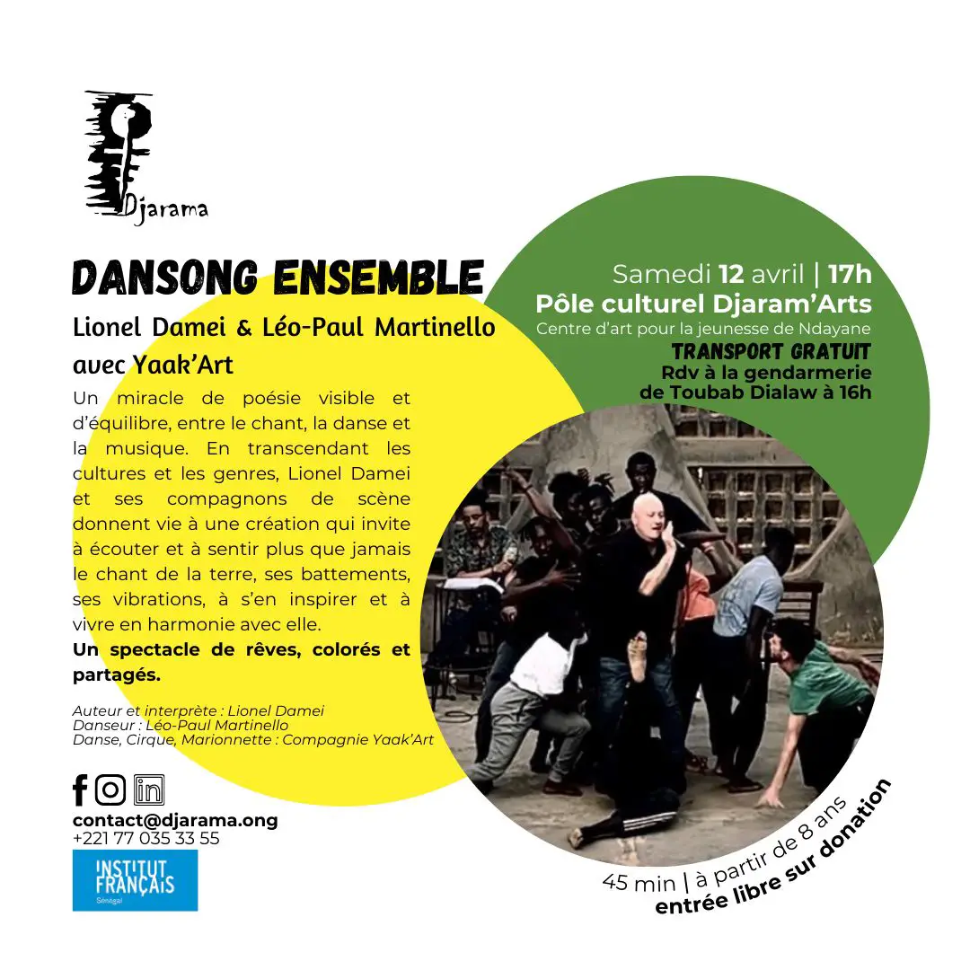 Spectacle 'Dansong Ensemble' : Une Fusion Artistique Unique à Djarama